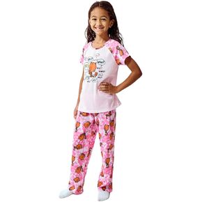 Bioworld Dog Man Girls' Pajama Set