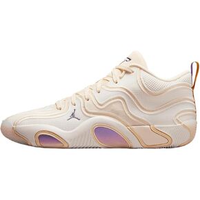 Nike Tatum 3 Basketball Shoes (HV5882-100, Sail/Muslin/Pale Ivory/Dark Iris)