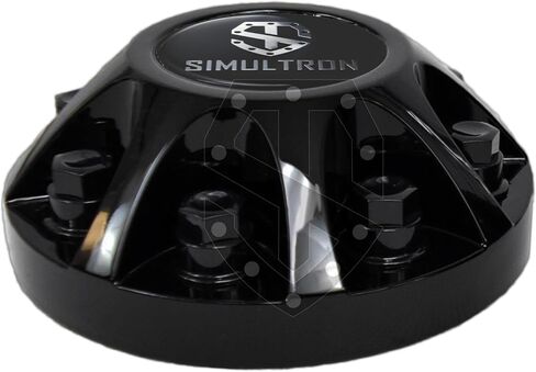 17BLK-G08-3500-BO 17 "محاكاة عجلات ABS Black Black لامع لعام 2008-2010 GMC/CHEVROLET 3500HD (مجموعة محاكاة كاملة مع شعارات الفضة) in Kuwait