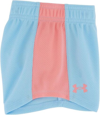 Under Armour Girls Girls Short Sleeve Shirt and Shorts Set, Durable Stretch and Lightweight in Saudi Arabia