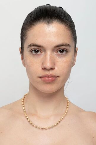 POTESSA 18K Gold Plated Pendant Necklace Medallion Coin Heart Y Shaped Chain Toggle Necklace for Women Jewelry in Kuwait