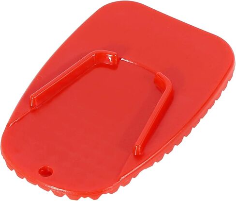 F FIERCE CYCLE 2pcs Motorcycle Kickstand Pad Support Plate Pad Parking Stand Side Stand Extension Pad Orange in Kuwait