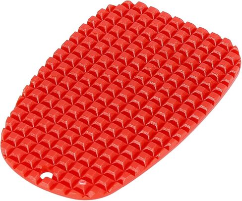 F FIERCE CYCLE 2pcs Motorcycle Kickstand Pad Support Plate Pad Parking Stand Side Stand Extension Pad Orange in Kuwait