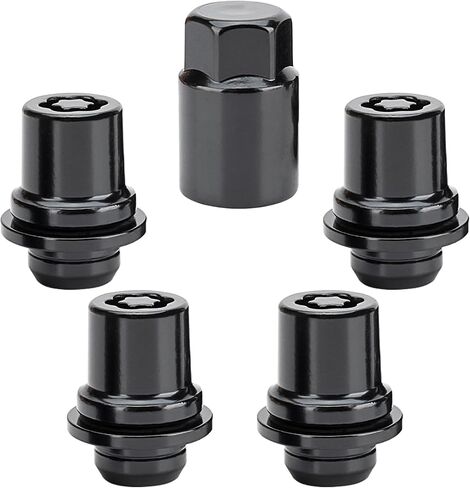 Wheel Lock Lug Nut Set M12 x 1.5 Anti Theft Fit Toyota Camry Tacoma Corolla Highlander Avalon RAV4 Sienna Venza Celica Prius Matrix CHR Mirai Lexus RX350 IS250 ES350 NX200T Replace 00276-00900 in Kuwait