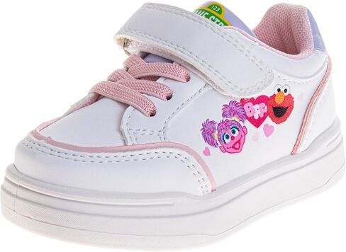 Sesame Street Strap Sneakers للأولاد والبنات - الأطفال خفيفة الوزن رياضي تنفس الأحذية التنس (الأحجام: 5-10 طفل صغير / 11 طفل صغير) in Kuwait
