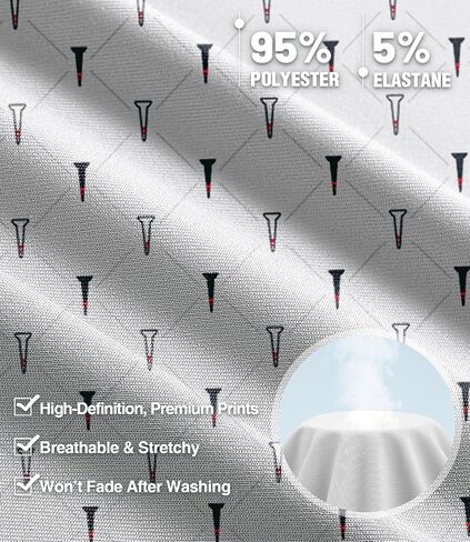 ZITY Men's Golf Polo Shirt Short Sleeve Performance Moisture Wicking Collared Print Shirt for Golf and Casual Wear in Kuwait