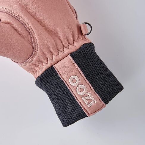 OOZi Leather Gloves for Men Women, Black, Waterproof Thermal Cold Weather Gloves for Driving Riding in Saudi Arabia