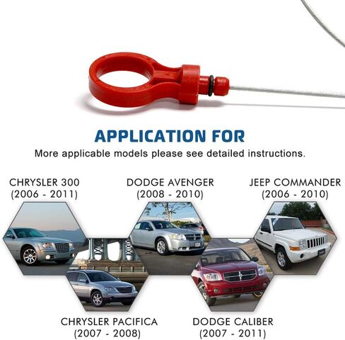 Transmission Dipstick for Mercedes 722.6 Transmissions With Replace OE Part # 140589152100 and 1409910055 in Saudi Arabia