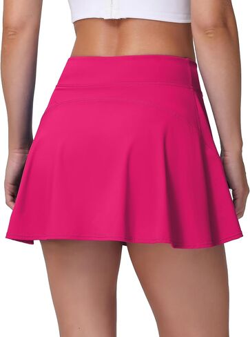 MCEDAR Tennis Skirts for Women High Waisted Golf Skorts Athletic Running Skirt Inner Shorts with Pockets Pickleball in Saudi Arabia