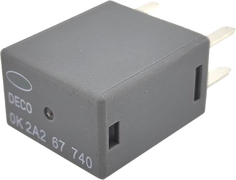 3-Pack OK2A267740 Automotive Relay – 20A 12VDC 4-Pin SPST High-Load Relay, Compatible with Kia Sorento (2015-2022), Hyundai Tucson (2016-2023) – Fixes Fuel Pump & Sensor Code P0115/P0699 in Kuwait