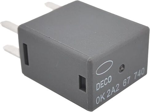 3-Pack OK2A267740 Automotive Relay – 20A 12VDC 4-Pin SPST High-Load Relay, Compatible with Kia Sorento (2015-2022), Hyundai Tucson (2016-2023) – Fixes Fuel Pump & Sensor Code P0115/P0699 in Kuwait