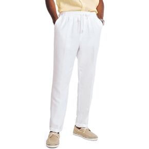 Nautica Men's Classic Fit Linen Drawstring Pant