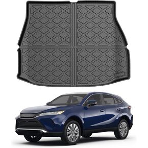بطانة البضائع المخصصة من Mixsuper لـ 2021-2023 2024 Toyota Venza Cargo Mat جميع الأحوال الجوية بطانة صندوق الأمتعة الخلفي باللون الأسود