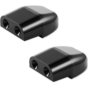 2 Pack Deer Whistles, Animal Warning Devices for Car with Rubber Pads, Deer Whistles Devices Animal Alert, Deer Whistles Warning Device for Car and Trucks Motocycles