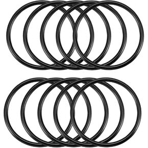 uxcell Nitrile Rubber O-Rings, 50mm OD 44mm ID 3mm Width, Metric Sealing Gasket, Pack of 10