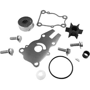 Water Pump Impeller Repair Kit 63D-W0078-01-00 for Yamaha Outboard 40 50 60 HP F40 F50 F60 C40 P40 C50 P50 Replace Sierra 18-3434 63D-W0078-00-00
