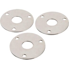 ALL31066 Crankshaft Pulley Shim Kit Replacement for Allstar Performance Crank Pulley Spacers - Fit Small Block Big Block Chevy, Aluminum Shim Kit for BBC, SBC, 3 Pack