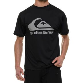 Quiksilver Rash Guard for Men Upf أكثر من 50 عامًا وقميصًا طويلًا وقميصًا قصيرًا وقميصًا قصيرًا