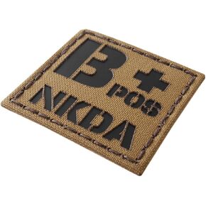 BPOS فصيلة الدم IFAK NKDA Lasercut Patch (IR، Multicam OCP، 2x2)