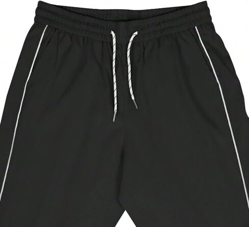 Zaful Mens Baggy Pants Y2K تباين الأنابيب الرباطية سروال سروال للجنسين سراويل شحن كبيرة الحجم للرجال مع جيوب in Kuwait
