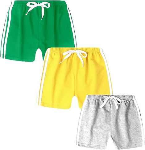 Summer Toddler Boys Girls Shorts Kids Cotton Running Athletic Casual Shorts in Saudi Arabia