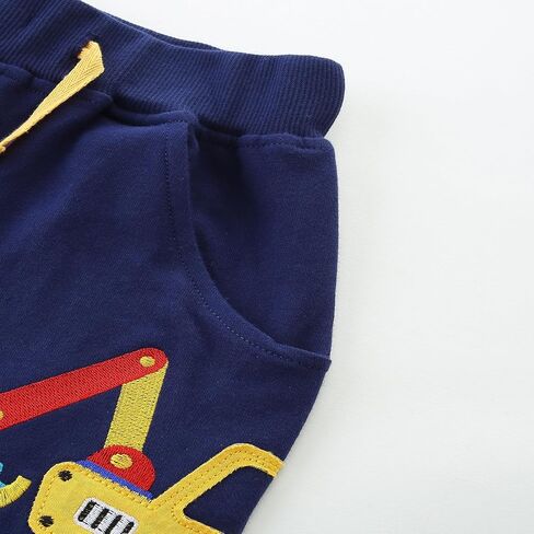 Toddler Boys Sports Shorts Cotton Casual All-Match Children's Clothing Pants 2-7T 2-Pack in Saudi Arabia