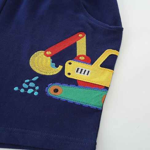 Toddler Boys Sports Shorts Cotton Casual All-Match Children's Clothing Pants 2-7T 2-Pack in Saudi Arabia