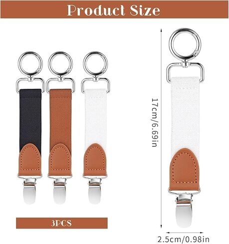 AllStyle By Patel Hat Clip for Travel Handbag Backpack Luggage, Elastic Hat Clip Companion for Women in Saudi Arabia