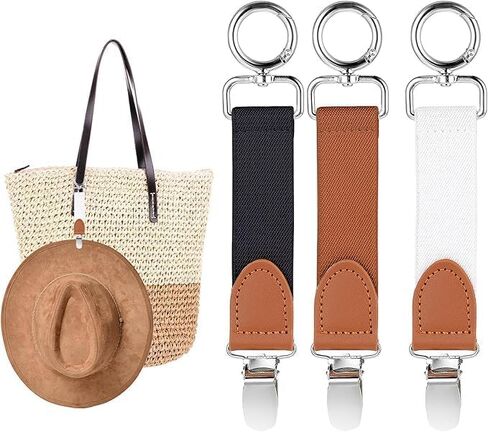 AllStyle By Patel Hat Clip for Travel Handbag Backpack Luggage, Elastic Hat Clip Companion for Women in Saudi Arabia