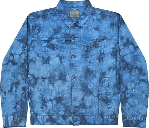 Colortone Tie Dye Denim Jean Jackets for Men and Women in Kuwait