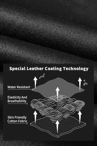 GINGTTO Mens Faux Leather Cargo Pants Flared Bell Bottoms with Pockets for Men 70s Party Pants in Kuwait