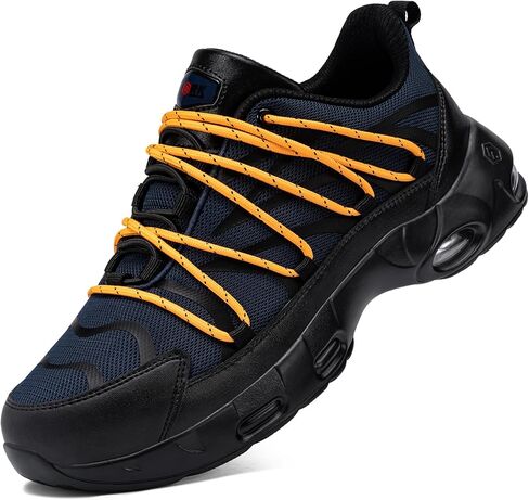 Larnmern Steel Toe أحذية للرجال أحذية سلامة خفيفة الوزن عمل وسادة الهواء البناء Zapatos Punta de Acero Para Hombres in Saudi Arabia