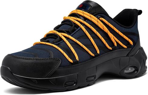 Larnmern Steel Toe أحذية للرجال أحذية سلامة خفيفة الوزن عمل وسادة الهواء البناء Zapatos Punta de Acero Para Hombres in Saudi Arabia