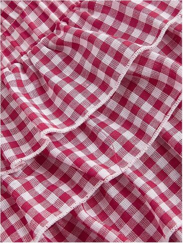 نساء Y2K القماش القطني القصيرة مرنة القوس القوس القوس شورتات الطبقة الكشكش شورت مصغرة in Kuwait