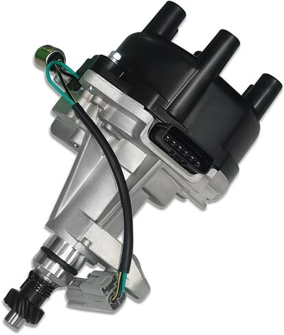 Ignition Distributor with Black Cap & Rotor Fits Nissan Infiniti QX4 Mercury Villager 3.3L V6 1996-2004(OE: 22100-1W601, DST58600) in Kuwait