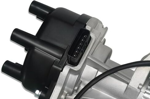 Ignition Distributor with Black Cap & Rotor Fits Nissan Infiniti QX4 Mercury Villager 3.3L V6 1996-2004(OE: 22100-1W601, DST58600) in Kuwait
