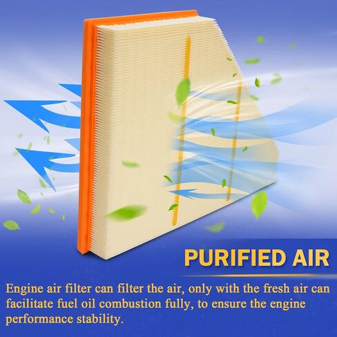 Engine Air Filter Kit for 2017-2022 GMC Acadia / 2018-2022 Buick Enclave/ 2018-2022 Chevy Traverse /2019-2022 Chevy Blazer /2017-2022 XT5 A3212C 23321606 in Saudi Arabia