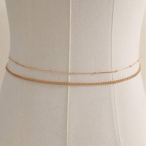 Waist Chain for Women Body Chain Jewelry Silver Rhinestone Waist Chain Belt Silver Navel Belly Chain Crystal Body Chains Jewelry for Summer Beach Outfits in Saudi Arabia