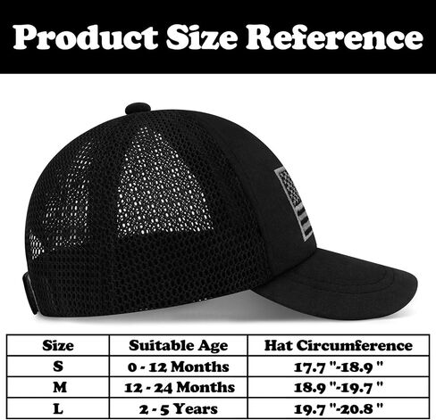 Sarfel Toddler Baseball Hat Baby Baseball Cap Infant Hats Toddler American Flag Hat Kids 4th of July Hats USA in Saudi Arabia