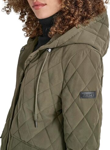 DKNY Women's Hooded Micro-Fiber Barn in Kuwait