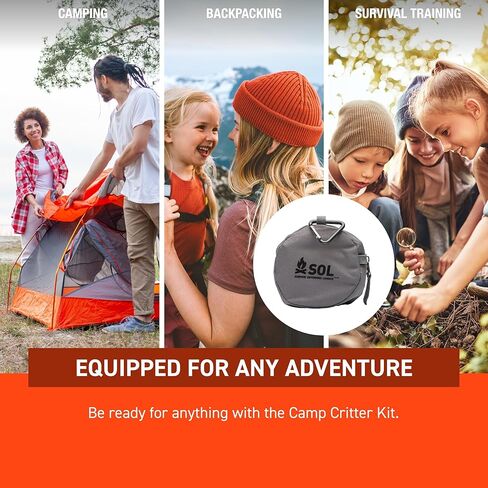 S.O.L. Survive Outdoors Longer Camp Critter Combo in Kuwait