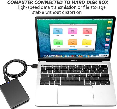 كابل USB 3.0 ذكر إلى ذكر بطول 10 أقدام، كابل USB إلى كابل USB ذكر إلى ذكر كابل USB 3.0 نوع A ذكر لكتابة كابل ذكر (10 أقدام) in Kuwait