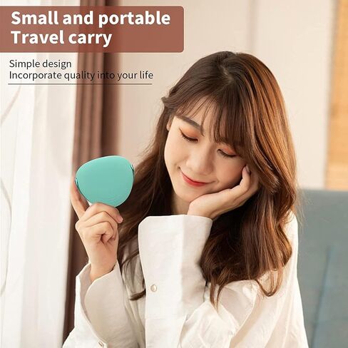 Contact Lens Cleaner Machine, Ultrasonic Portable Contact Lens Cleaner with USB Charger, Small 56kHz High Frequency Vibrate, for Soft Lens, Colored Contact Lens, Hard Lens, RGP Lens (Green) in Kuwait