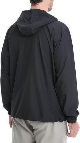 TRAILSIDE SUPPLY CO. Men's Sun Protection Cycling Jacket Lightweight Windbreaker in Kuwait