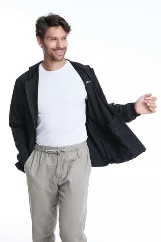 TRAILSIDE SUPPLY CO. Men's Sun Protection Cycling Jacket Lightweight Windbreaker in Kuwait