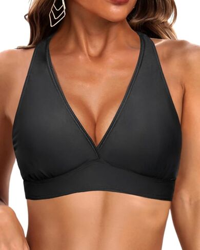 Women Underwire Bikini Top Only - Push Up Swimsuit Top Large Bust Bathing Suit Tops 2025 Supportive Swim Tops in Kuwait