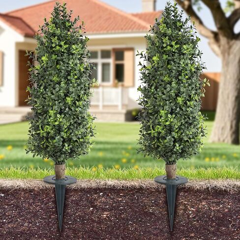 Momoplant Topiary Ball Ball Tree 27 بوصة للهواء الطلق/داخلي [2 حزمة] in Kuwait