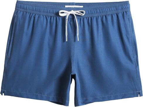 maamgic Mens Boys 80s 90s Vintage 4 Way Stretch Swim Trunks with Mesh Lining Quick Dry Swim Suits Board Shorts in Saudi Arabia