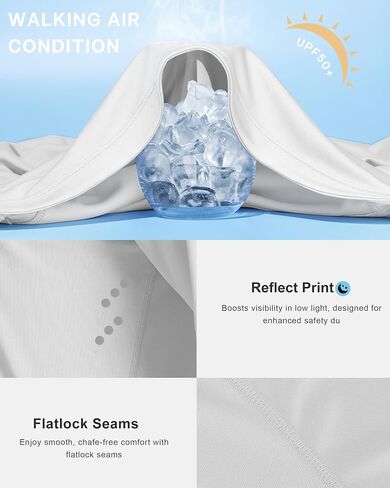 Men's UPF 50+ Swim Shirts, Sun Protection Short Sleeve Rash Guard, Quick Dry T-Shirt for Fishing and Surfing in Kuwait