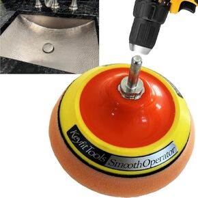 أدوات Keyfit SmoothOperator Professional Professional Professional Stainless Steel Appliance Aluminium Copper Metal Cleaner Cleaner ~ Hexamax M780